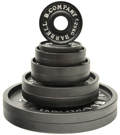 Profi Olympia Hantelscheiben Guss 50/51mm Set - 2x1.25, 2x2.5, 2x5, 2x10, 2x20 Kg Hantelscheiben