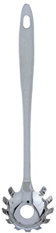 Commichef 3200G Spaghettilöffel aus hygienischem 18/8 Edelstahl – Silber, hängender Schlitz, Küchenutensilien, Nudellöffel, Pastaheber