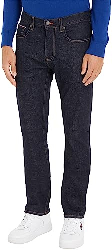 Tommy Hilfiger Core Denton rak jeans för män, Ohio Rinse, 29W x 32L