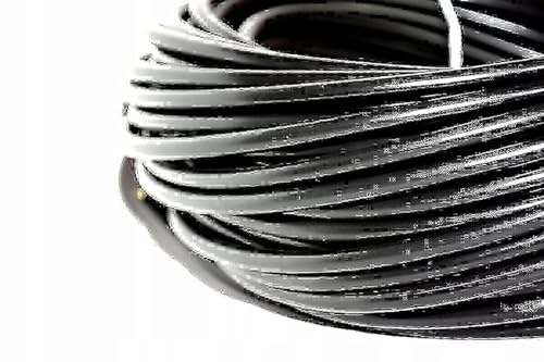 Hilark Kabel PVC H05VV-F 3x2,5 mm2 (3g2,5 mm²) Schwarz 40m Kabel für elektrische Verlängerungskabel