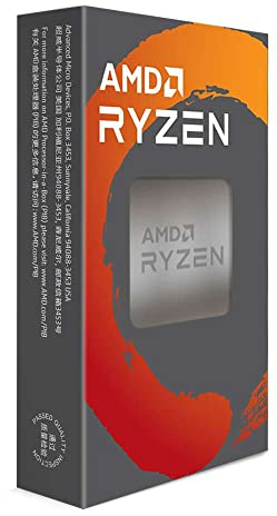 CPU AMD AM4 RYZEN 5 3600 6X4.2GHZ/32MB Box Schwarz