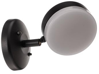 Outdoor Wall Light 'Amya' dimmable (Modern) in Black Made of Aluminium (1 Light Source, GX53) from Lindby | Wall lamp for Exterior/Interior Walls, House, Terrace und Balcony