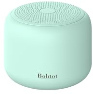 Bobtot Portable Bluetooth Speakers Wireless Speaker with Loud Stereo Sound | Waterproof15 Hours Playtime, Rechargeable Battery, Built-In Microphone with Strap Easy to Carry (Green)