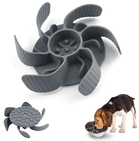 Hunde Langsamer Fressnapf, Anti Schling Napf Hund Silikon, Anti Schling Einsatz für Napf, Slow Feeder Hundenapf Einfügung, Reduzieren Übermäßiges Essen für Hunde und Katzen Schneidbar