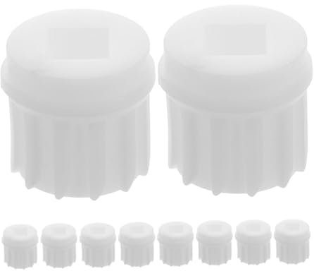 Accessoire Hachoir à Viande Plastique Blanc 10 Pièces Pp