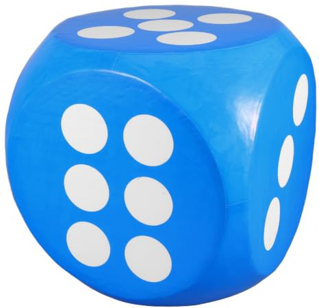 BESPORTBLE Extra Großer Jumbo Schaumstoffwürfel Leichter Foam Würfel Für Junge Mädchen Draußen Und Klassenzimmer Bunter Großer Würfel Für Spiele Und Geburtstagsfeiern