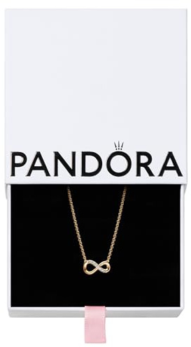 PANDORA Sparkling Infinity Collier Necklace-With Gift Box