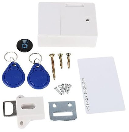 RFID Electronic Cabinet Lock DIY for Wooden Drawer Cabinet, Ready for Use & Programmable