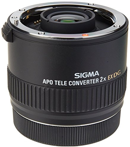 Sigma 876-955 - Conversor para Nikon con Distancia Focal de 2 mm, Negro