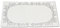 Guardini, Set di 5 pizzi sottotorta 20x30 cm, Monouso, Carta, Bianco, Made in Italy, Linea Easy Bake