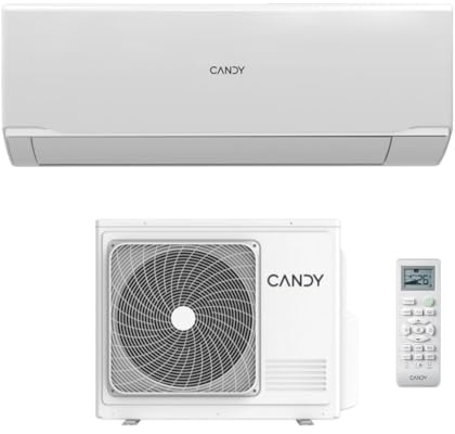 Candy Brezza Climatizzatore 12000 Btu R32 CY-12BR, Inverter, 19dB(A), Self Clean, Display Led, Wifi Integrato, A++A+