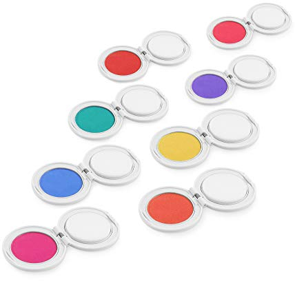 Navaris Kinder Haarkreide Haarfarbe für Haare - 8 Haar Farben für Mädchen und Jungen - Kreide Set für Strähnen - wasserlöslich auswaschbar