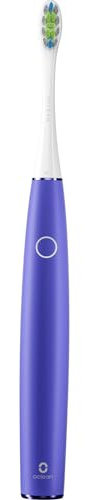 Oclean Air 2, Sonic, elektrische Schallzahnbürste, tragbares ultraleises Design, DuPont Bürstenkopfborsten, 2h-Schnellladung für 40-Tage-Nutzung, Wasserdicht nach IPX7 – lila