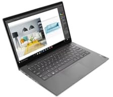 Lenovo V14 G2 ITL - Ordenador Portátil 14 FHD, (Intel Core i3-1115G4, 8GB RAM, 256SSD, Integrated Intel UHD Graphics 600, W10), Black -Teclado QWERTY Español