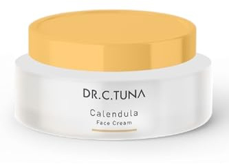 DR. C. TUNA Calendula Face Cream | Rekommenderad Calendula Oil Ansiktskräm för torr och känslig hud 50 ml / 1,7 fl.oz