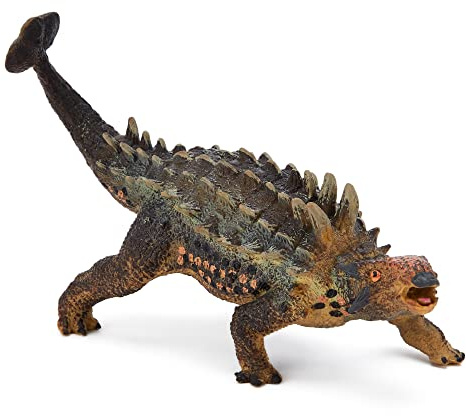 Zappi Co Childrens Ankylosaurus Dinosaur Figure Toy (15cm Length) Realistic Detailed Dino Collection for Kids - Action Figures for Playtime Fun & Learning (en Anglais Seulement)