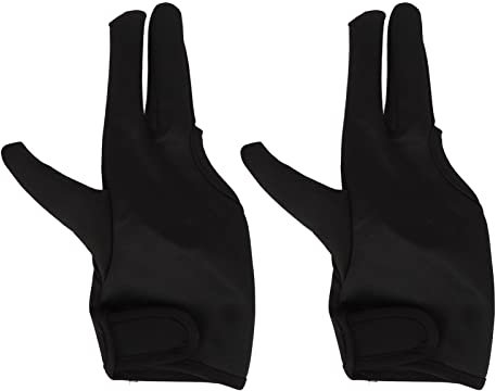 ANKROYU 2PCS 3-Finger-Friseurhandschuh, Isolierter Haarstyling-Hitzeschutzhandschuh, Wiederverwendbarer Haarfärbe-Hitzeschutzhandschuh, Hitzebeständige Haarstyling-Handschuhe, Für Friseur-Haarstyling