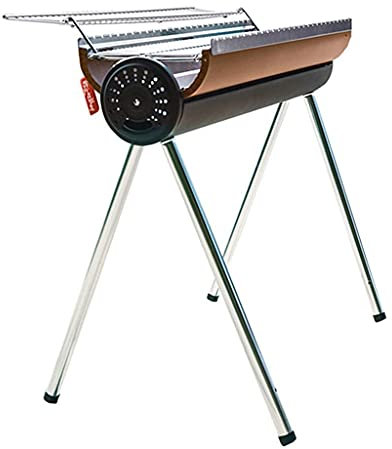 MYVVKIA Parrilla para Barbacoa Barbacoa al Aire Libre Playa Camping Barbacoa al Aire Libre Barbacoa Desmontable Parrilla de Acero Inoxidable para el hogar Parrilla de carbón Port