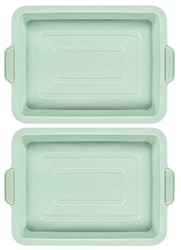 Moldes para tartas reutilizables para tartas, rectangulares, accesorios para hornear