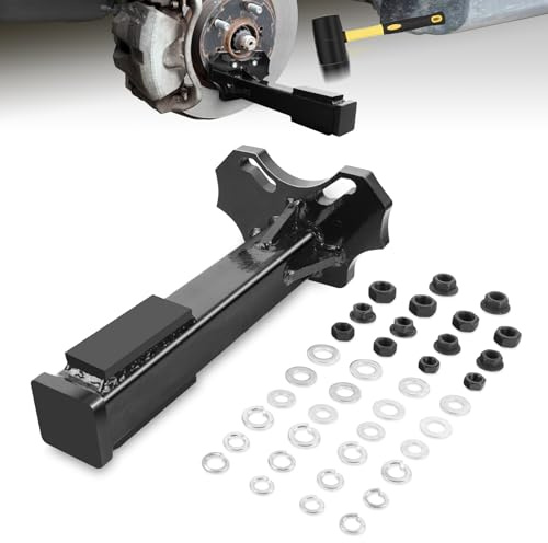 TNCZHYLX 8629 Wheel Hub Removal Tool, Wheel Bearing Removal Tool, Wheel Hub Removal Tool, Replace for ATD Tools. Compatible with All Axle Stud Hubs with 5, 6 and 8 Bolts, with Nuts and Washers
