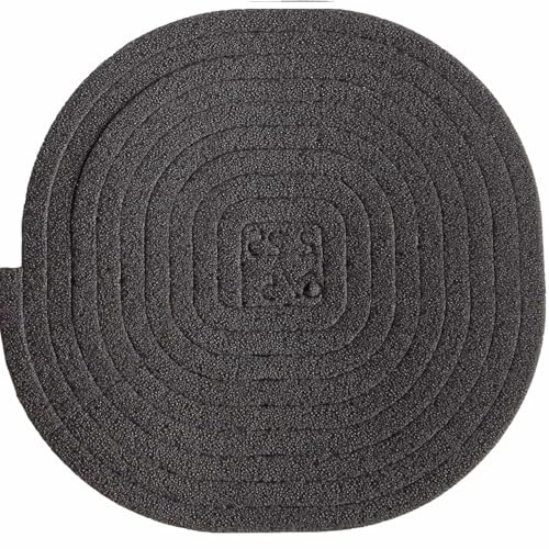 CHEFZOCO Cinta Selladora de Espuma, Cinta adhesiva de espuma, Junta de Placa Vitrocerámica, Cinta de Espuma Adhesiva para Todo Tipo de Placas vitrocerámicas, 220 cm largo x 0.5 cm ancho, Adhesivo