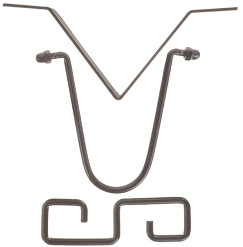 POPETPOP Regenkettenhaken Set V-Förmiger Metallhaken Aus Eisen 4.3 Zoll Für Dachrinnenabfluss Installation Im Außenbereich Wetterbeständig