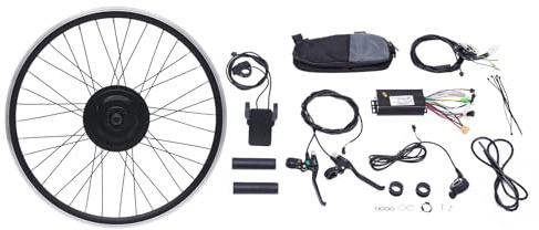 Zoobotanica 27.5 Zoll Ebike Umbausatz E-Bike Vorderrad Umbausatz Kit Elektrofahrrad Umbausatz Ebike Conversion Kit Electric Bicycle Umbausatz 36V 500W