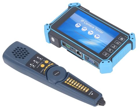 Tester CCTV, Tester Fotocamera IP 5,4 Pollici Schermata IPS WiFi Funzione 1920x1152p 100-240VAC con Ricerca di per Fotocamere Analogiche (Spina europea)