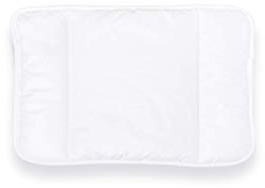 Träumeland T060183 Kissen Moos mit Tencel 40 x 60 cm, Weiß