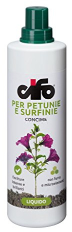 Cifo GRANVERDE PETUNIA - Concime liquido per Petunie Lt. 1