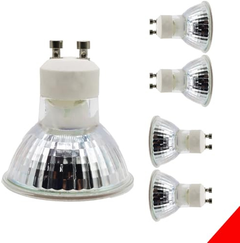 Chao Zan GU10 5W LED Leuchtmittel Kaltweiß 6000K 470 Lumen Spot Strahler Einbauleuchte Energiesparlampe Abstrahlwinkel 120° Spot Strahler SMD 2835 Glas Reflektorlampe (5 Stücke)