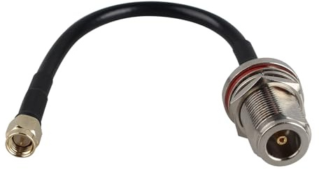 Futheda SMA Mâle vers N Femelle Câbles d'extension RG58 Câble Coaxial 15cm pour Routeur WIFI Radio Antenne LTE GSM Amplificateur 4G 5G LTE Hotspot