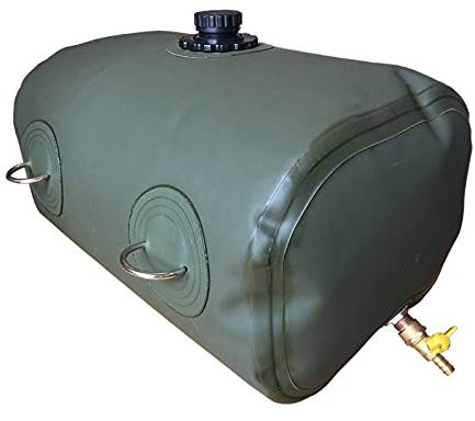 WOTZOV Lata de Gasolina 40L/10.5 Vejiga de Aceite de Gasolina de Repuesto Plegable Bolsa de contenedor de Agua de Aceite de Gasolina Contenedor de Gasolina para automó