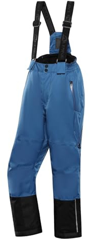 Alpine PRO FELERO Jungen Skihose, Winterhose, Thermohose, Funktionshose, Snowboardhose, Sporthose, Wasserdichtes, Atmungsaktives und Winddichtes Material, PTX Snow, Warme Füllung und Futter