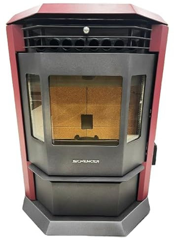 SCHENGER Pelletofen HLP3602 (Rot)
