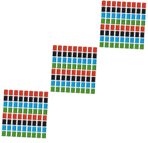 BUGUUYO 300stücke Bunte Tauben Fußringe Aluminiumlegierungs- Zur Identifikation Von Heimtauben Vielseitige Und Langlebige Markierung Für Geflügel Und Vögel