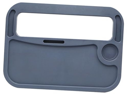 AsrMyjcx Tavolo da Cibo per scrivania del Volante del Camion, Facile da installare, Portatile, Multiuso, Porta Laptop Che mangiano Bevande Alimentari di