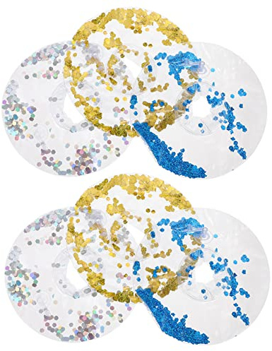 STOBAZA 6 Piezas Portavasos Inflable PVC con Diseño de Animales Soporte Flotante para Bebidas Piscina Reutilizable y Portátil para Fiestas y SPA Color Aleatorio Color Aleatorio