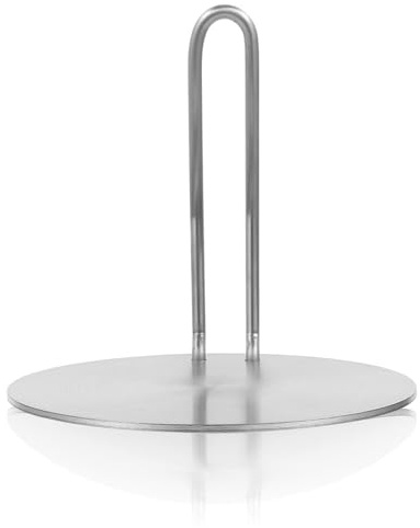 HOMSFOU Diffuseur de Chaleur pour Plaque à Induction et Gaz en Métal Inoxydable avec Poignée Amovible, Plaque Annulaire Cuisine Antidérapante, Accessoire Cuisson pour Casseroles Petites