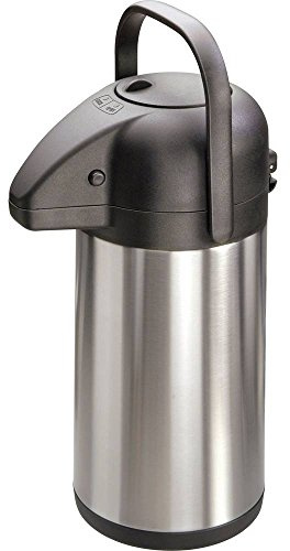 Pump Isolierkanne Iso Kanne Edelstahl 1,9l Kaffeekanne Teekanne