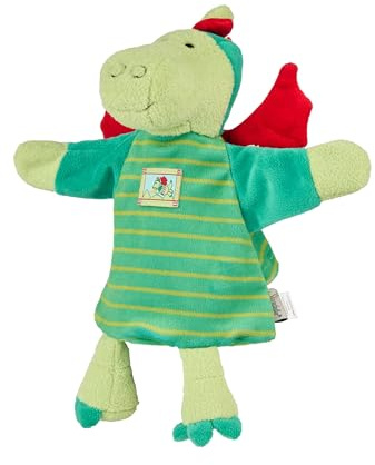 Sterntaler 3601651 Handpuppe Drache, 31 x 27 x 10 cm, Grün