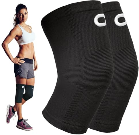 Knee Brace for Women & Men (Pair) – Knee Sleeves for Running, Workout, Weightlifting & Sports – Compression Knee Support for Knee Pain Relief, Meniscus Tear & Arthritis
