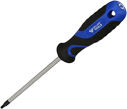 BRILLIANT TOOLS BT034907 Cacciavite, Blu e Nero, T20