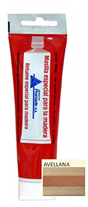 Promade - Masilla para madera al disolvente 120 gr. (Avellan)