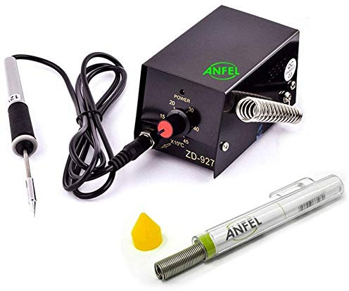 ZD-927 STAZIONE SALDANTE COMPATTA 8W CON STILO SALDATORE A STAGNO PER CIRCUITI ELETTRONICI ELETTRONICA PUNTA ULTRA FINE