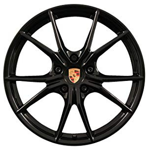 Nya or.Porsche 982 718 Boxster/Cayman Carrera S IV fälg 10J x 20 ET45 svart