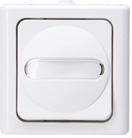 Kopp 560602007 Blue Electric - Universalschalter (Aus-/Wechsel), Farbe: arktisweiß, 10er Pack