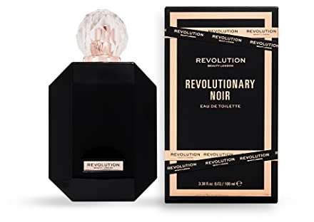 Revolution Beauty London Eau de toilette da donna, profumo per tutto il giorno, nero, 100 ml