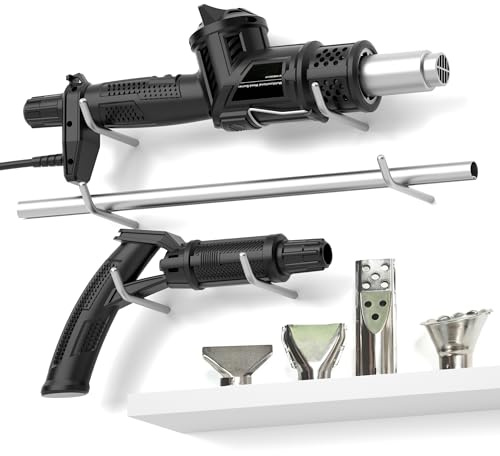 175°F -1200°F Electric Weed Burner with 5 Nozzles, 1500W 3 in 1 Hot Air Gun, Heat Gun & Weed Torch & Charcoal Starter for Home Repair & Lawn Care