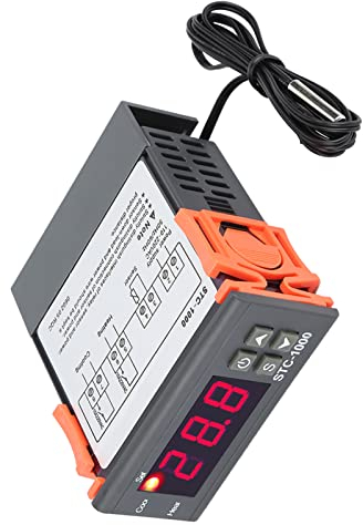 Mehrzweck-Thermostatsensor, Thermostat, Aquarium, Terrarien, Temperaturregelung, Hühnerinkubator Zur Temperaturüberwachung, Zoo